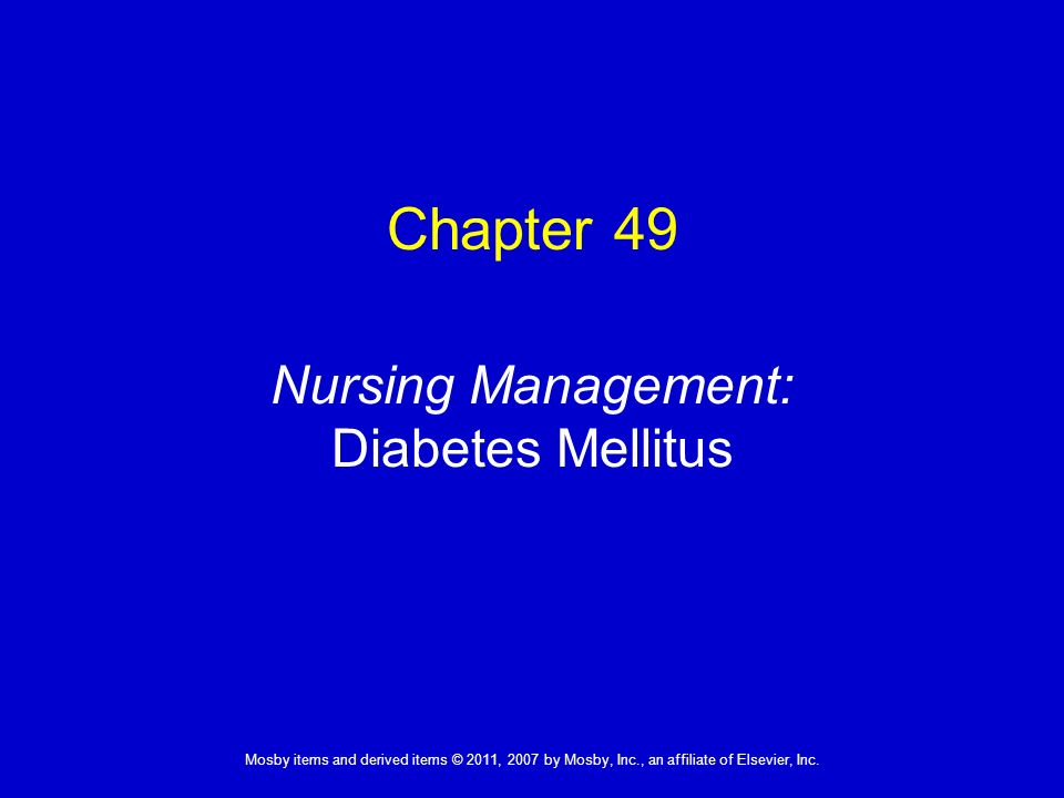 Nursing Management: Diabetes Mellitus - ppt download