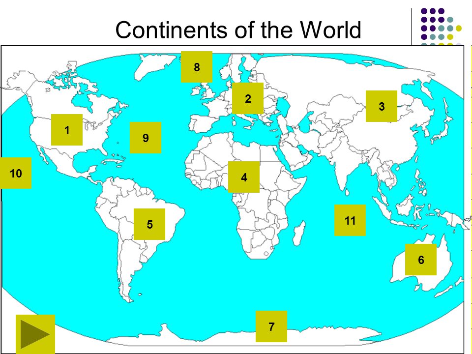 Continents of the World