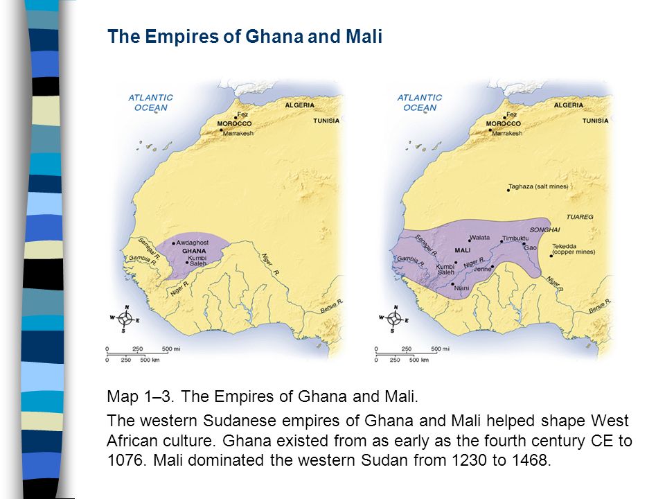 The Empires of Ghana and Mali