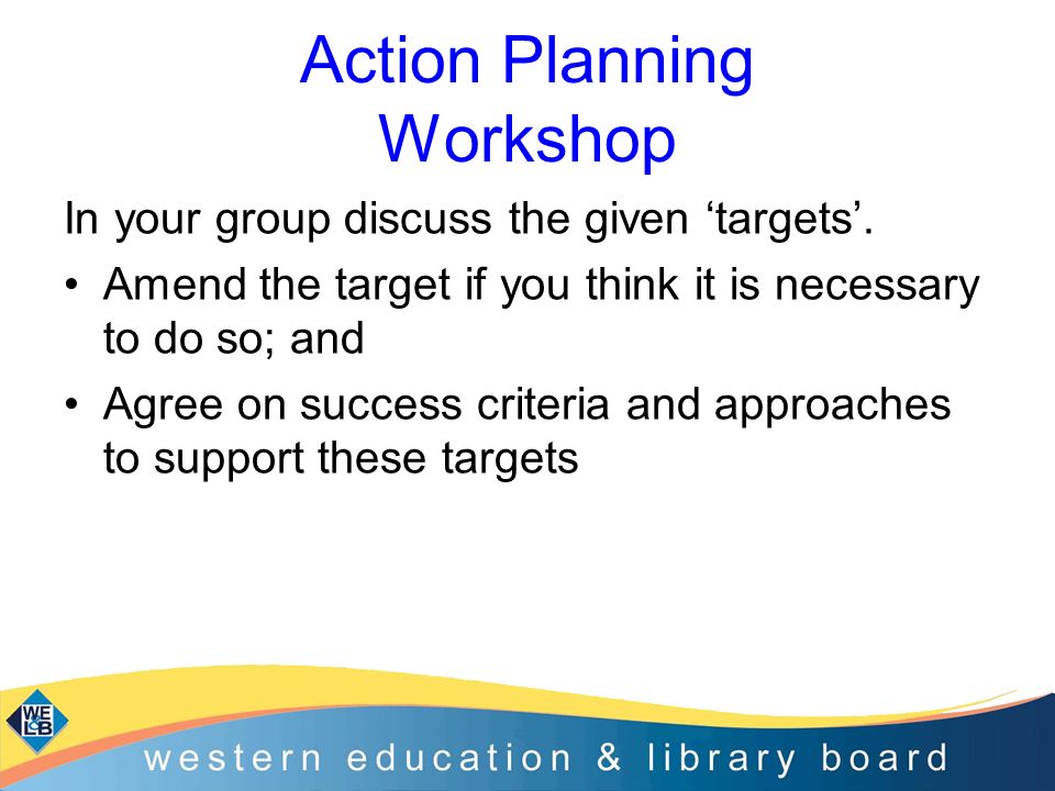 Action Planning Workshop