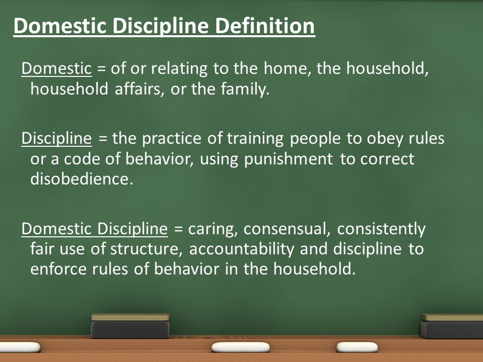 Christian domestic discipline relationship