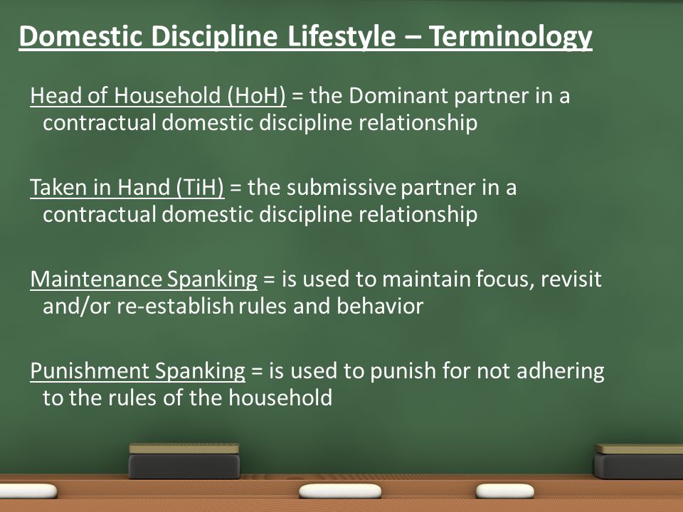 Domestic discipline life christian Christian Domestic