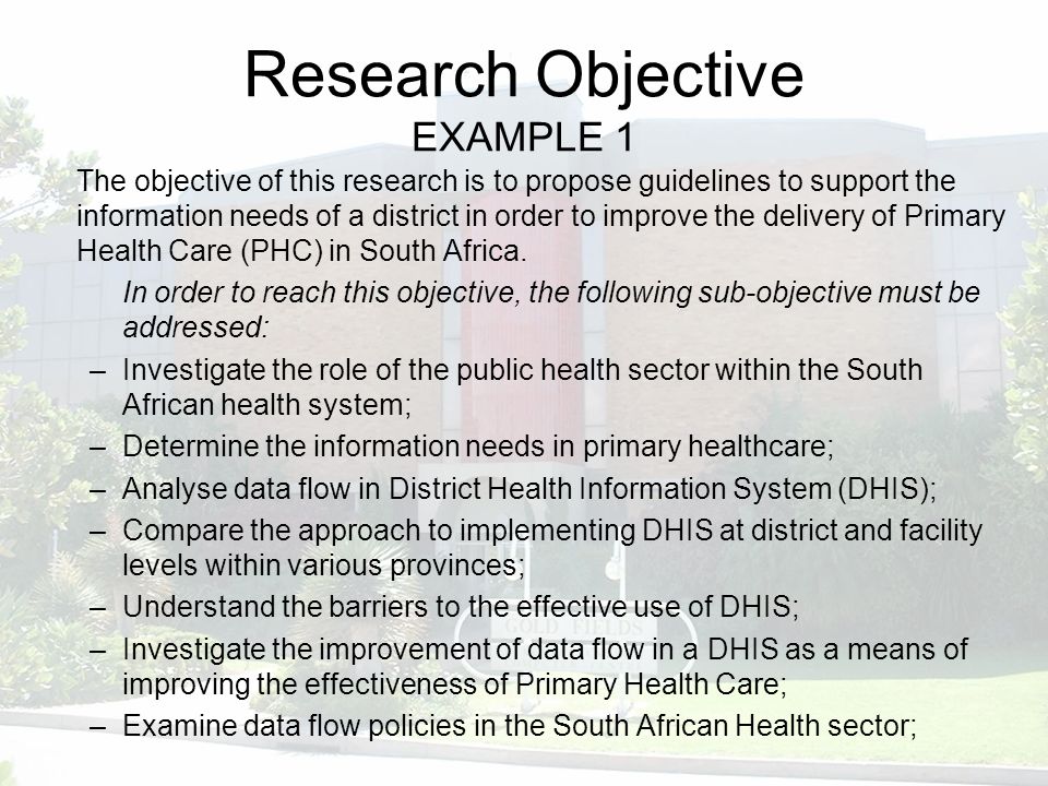 designing your project ppt download research objectives examples