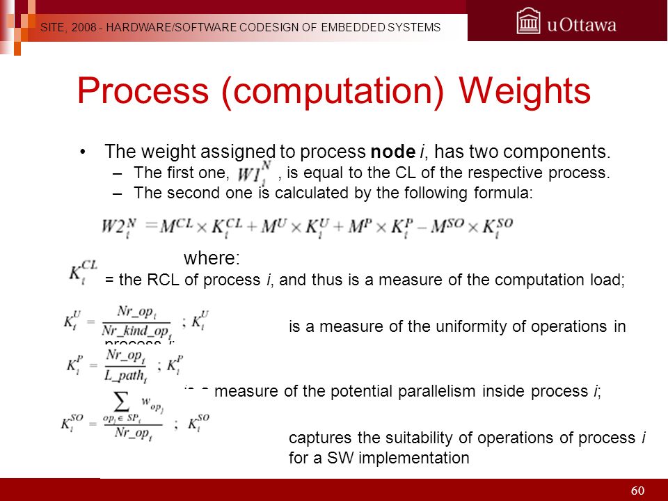 Process (computation) Weights