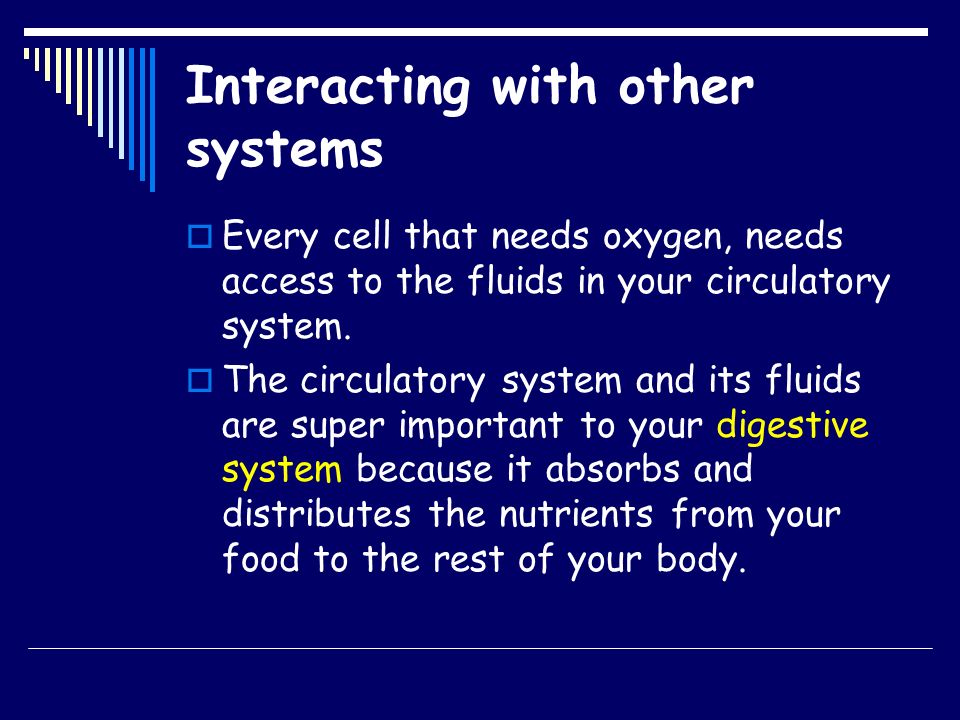 Interacting with other systems