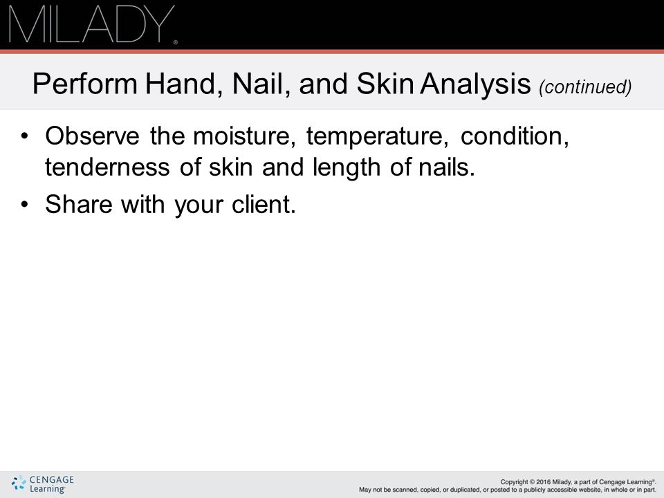nail and skin analysis