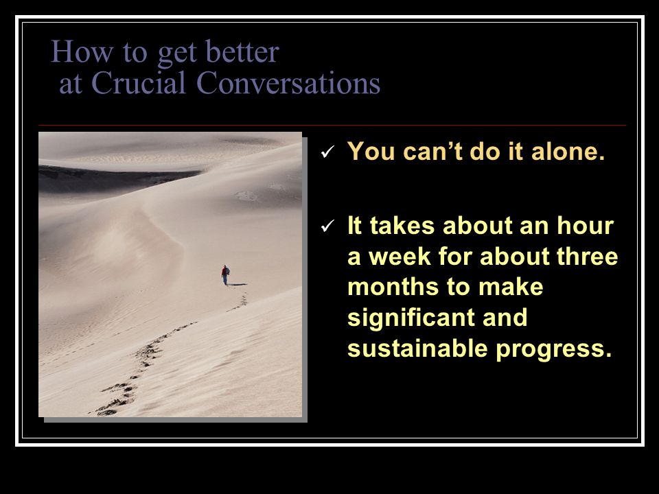 Recognizing crucial conversations - Crucial Conversations (getAbstract  Summary) Video Tutorial
