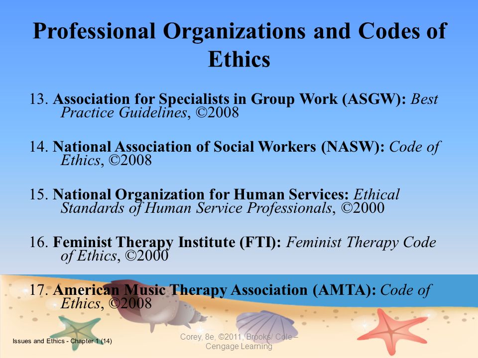 code of ethics for human service professionals