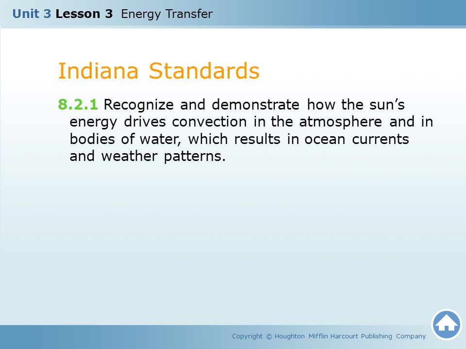 Unit 3 Lesson 3 Energy Transfer