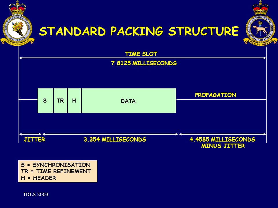 STANDARD PACKING STRUCTURE