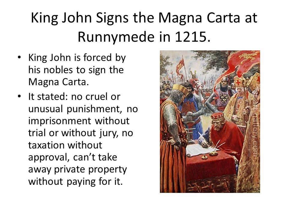 King John of England & The Signing of the Magna Carta - ppt video online download