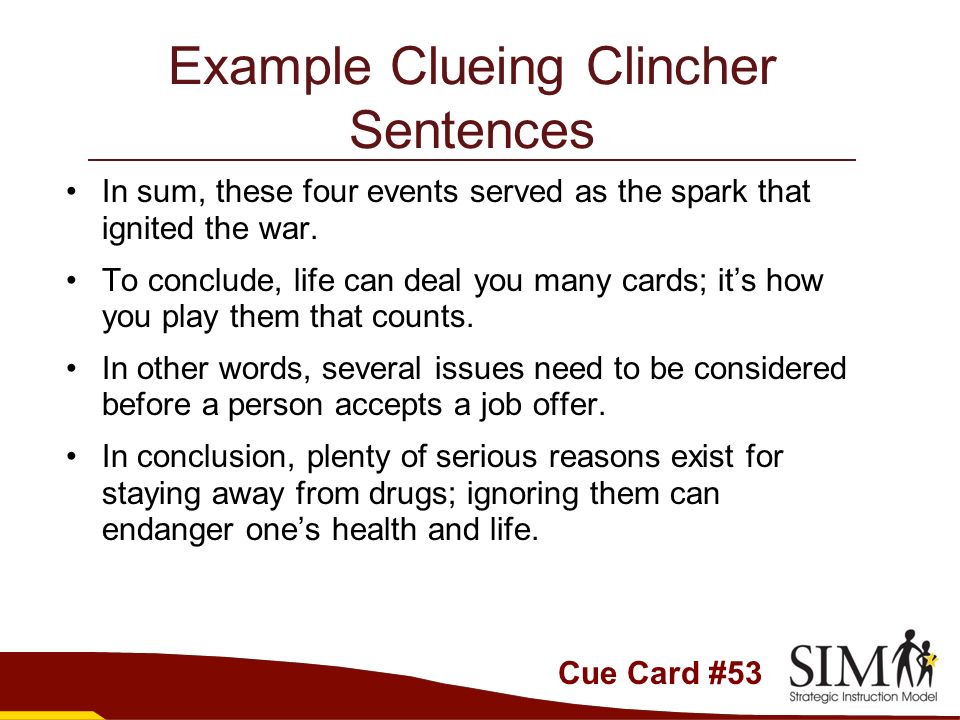 How to Write a Clincher Sentence (With 7 Examples)