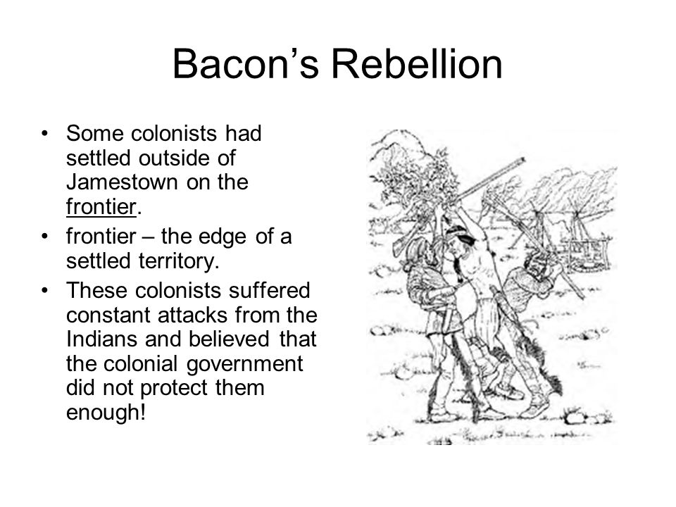 Indian Relations & Bacon's Rebellion