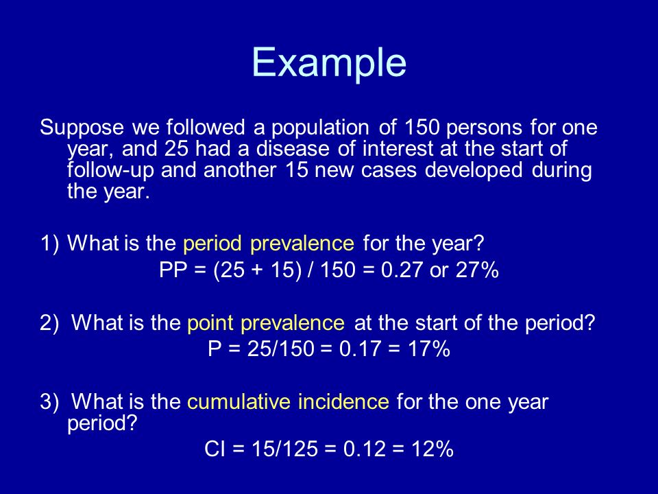 Rates, Ratios and Proportions and Measures of Disease Frequency - ppt  download