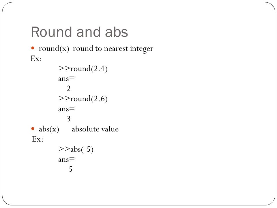 Introduction To Matlab Ppt Video Online Download