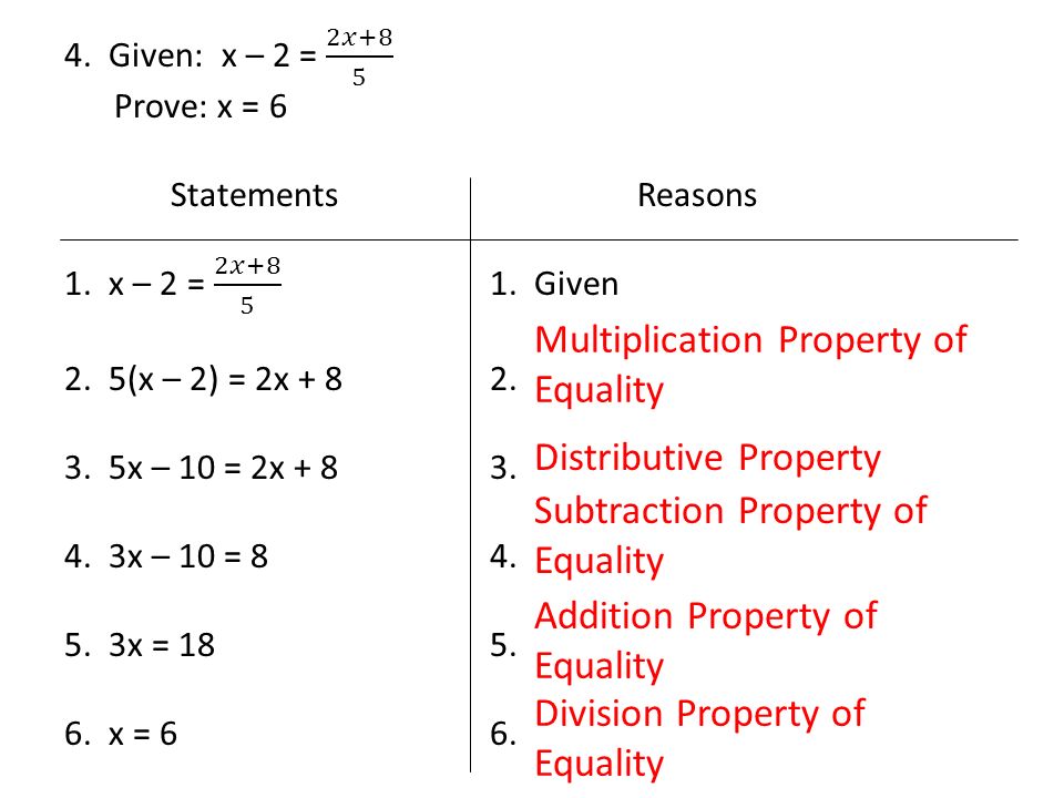 properties from algebra ppt download property of equality