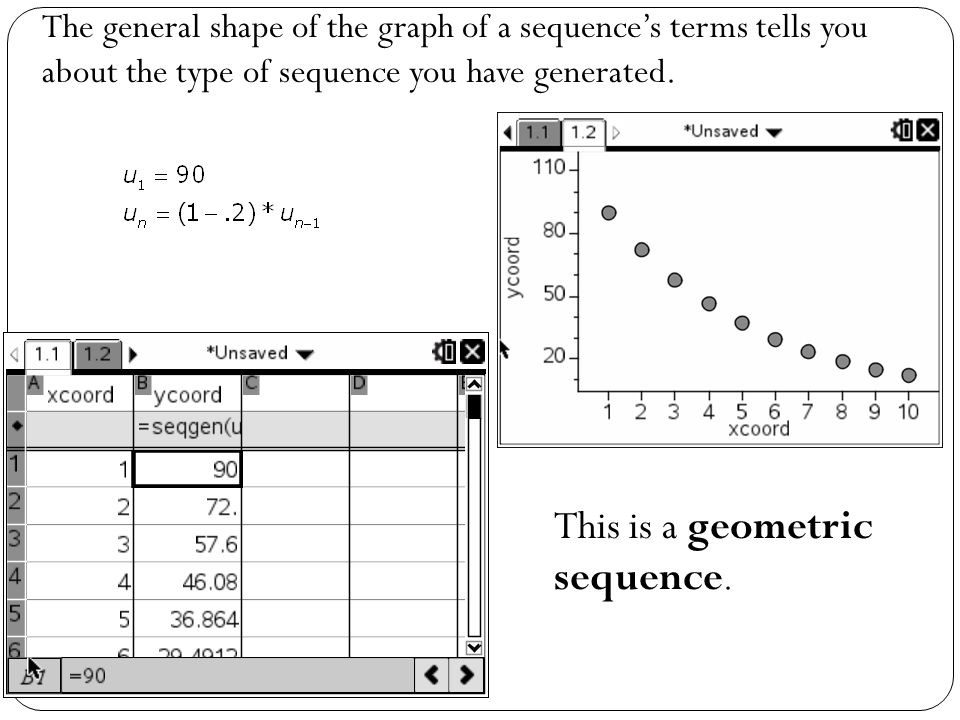 This is a geometric sequence.