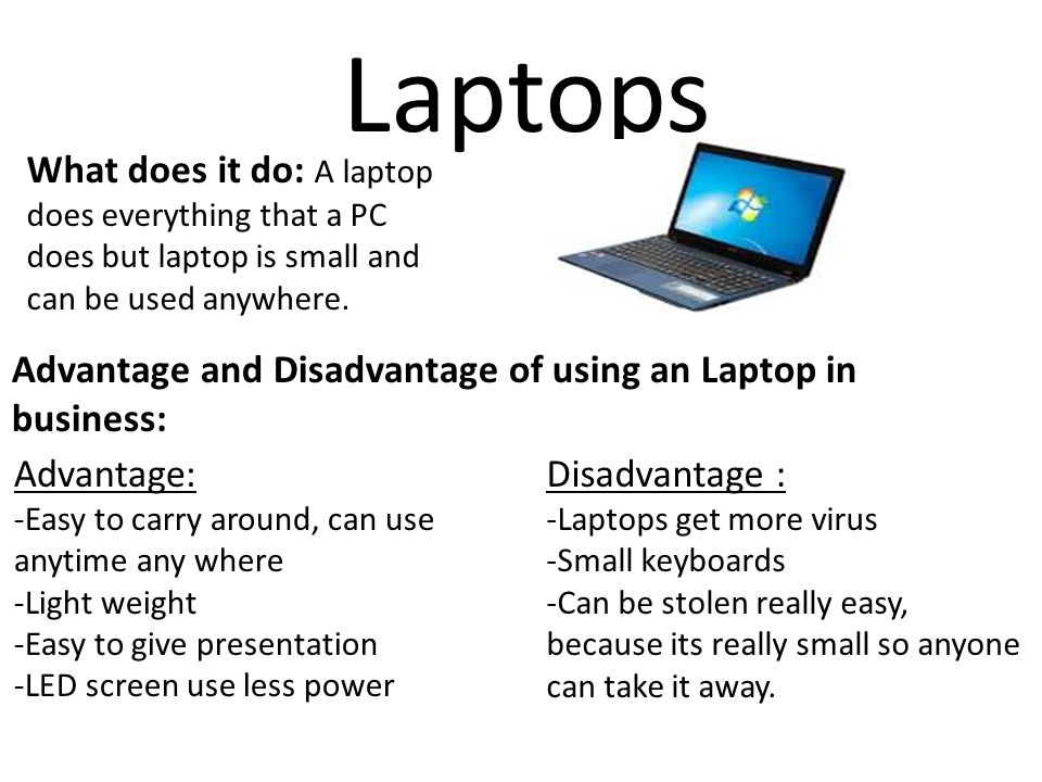 advantages of a desktop over a laptop