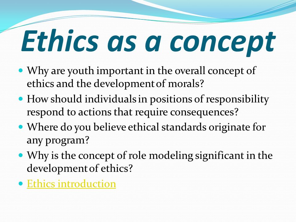 short speech on ethics and values