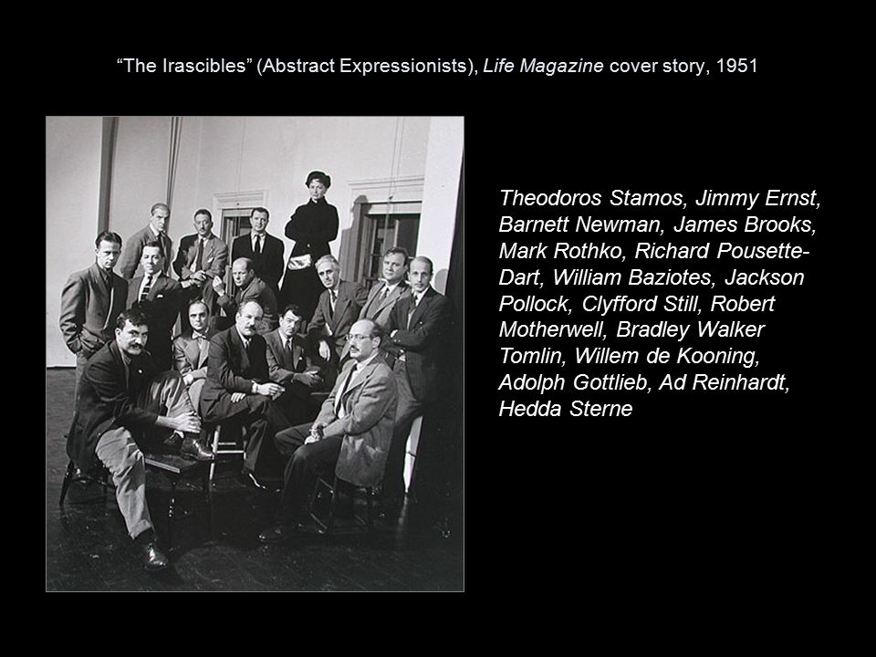 American Abstract Expressionism Two Modes Gestural Abstraction