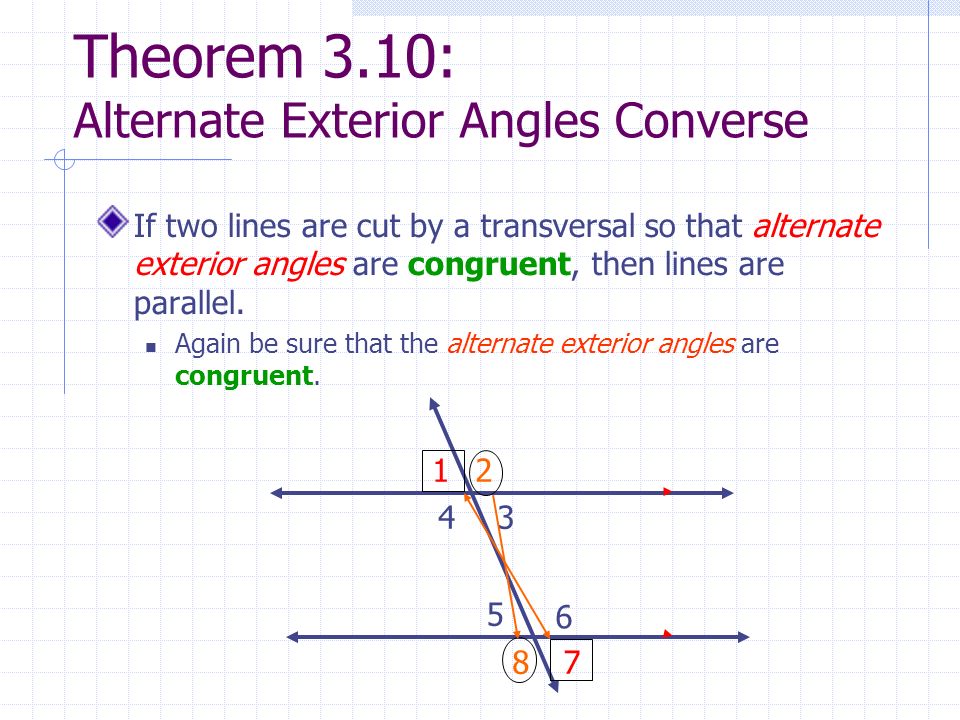 Perpendicular And Parallel Lines Ppt Video Online Download