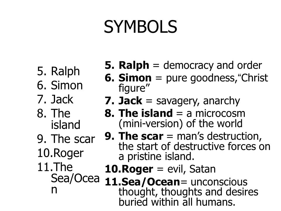 lord of the flies jack symbolism