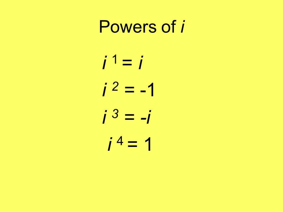 Complex Numbers Ppt Download