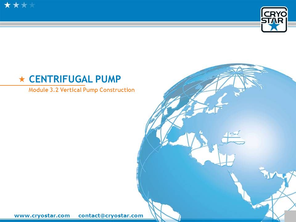 iCENTRIFUGALi iPUMPi Module 3 2 Vertical iPumpi iConstructioni 