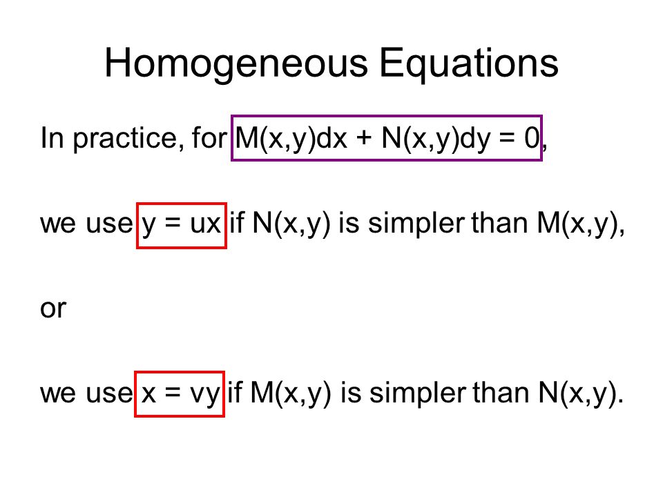 First Order Differential Equations Ppt Video Online Download