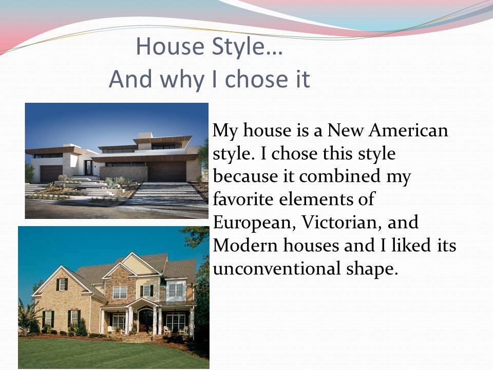 House Style… And why I chose it
