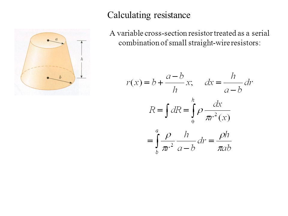 Calculating resistance Circuit Diagram