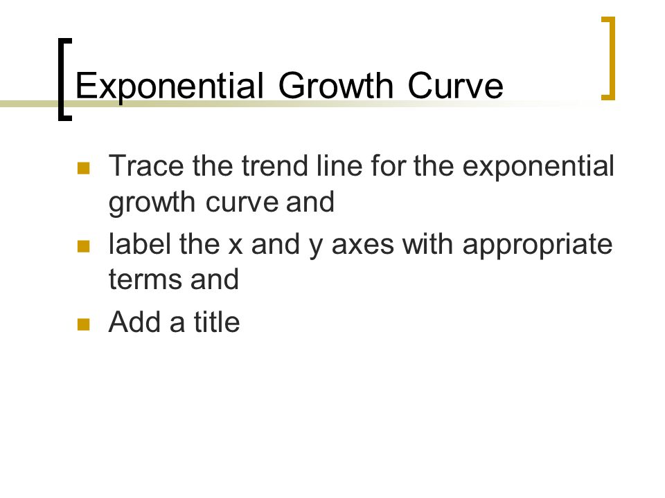 Exponential Growth Curve