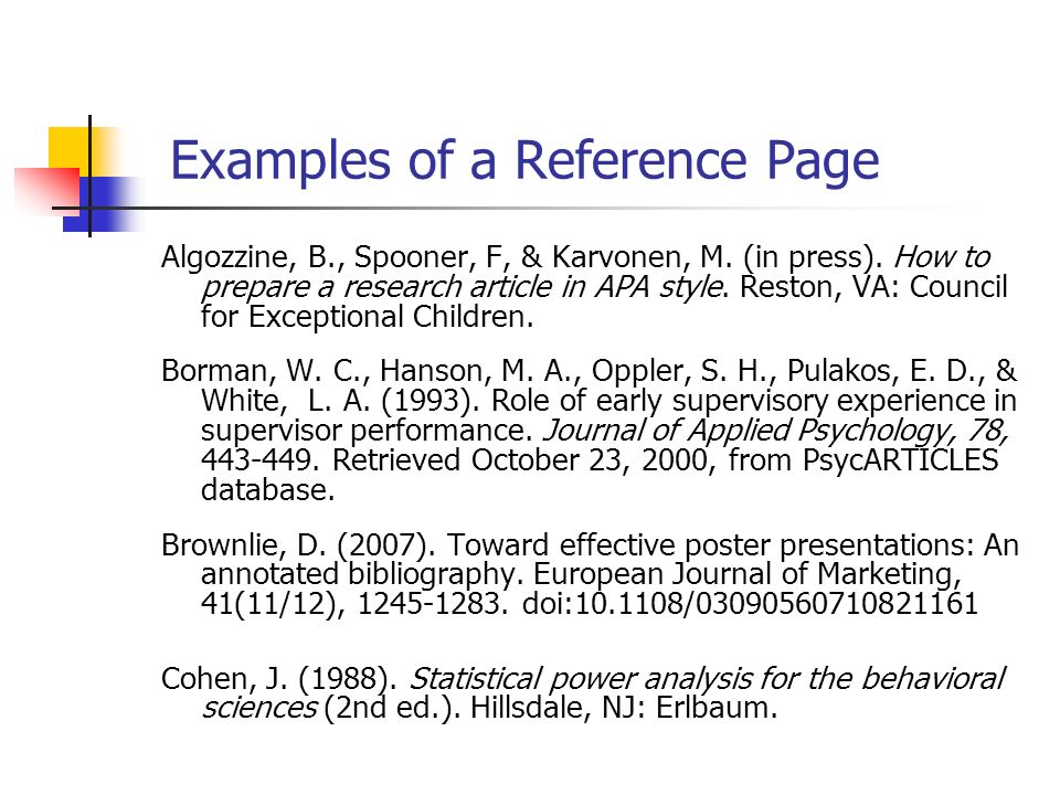 Apa Style By Susan J Breakenridge Ppt Video Online Download