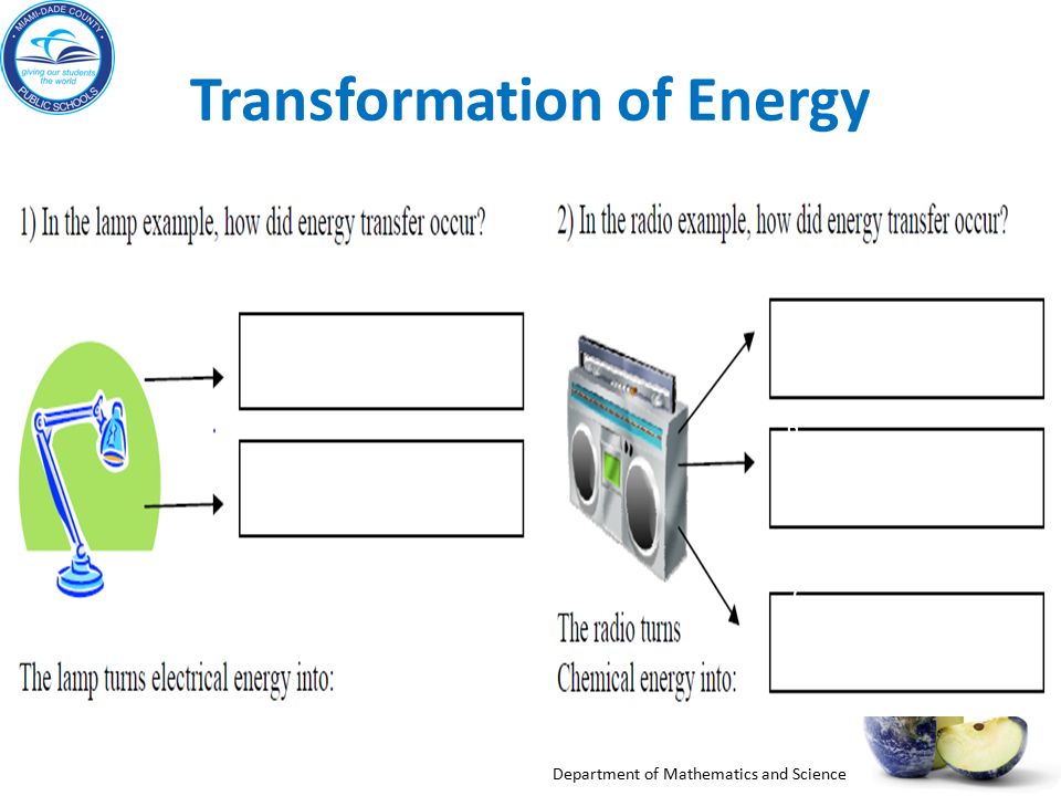 Physical Science Big Idea 10 Forms Of Energy Big Idea 11 Energy Transfer And Transformation Grade 5 Quarter 2 Topics 8 9 What Is Energy Mary Tweedy Ppt Download