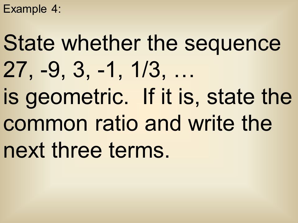 Topic 1 Arithmetic Sequences And Series Ppt Video Online Download