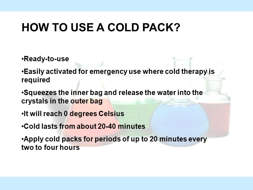ice pack uses