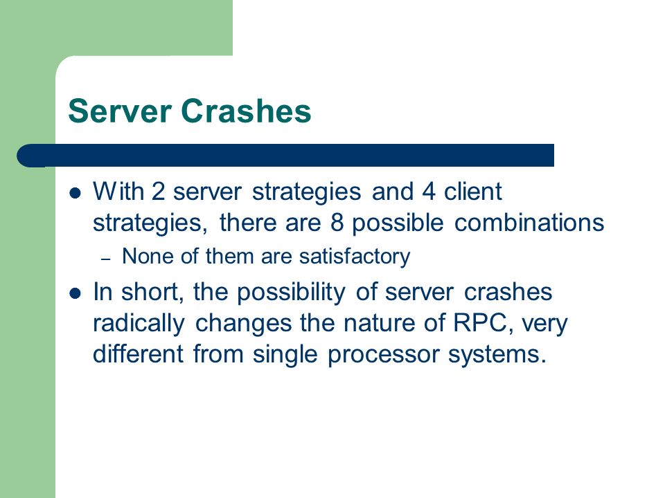ICS362 Distributed Systems ppt download ICS362 Distributed Systems ppt download