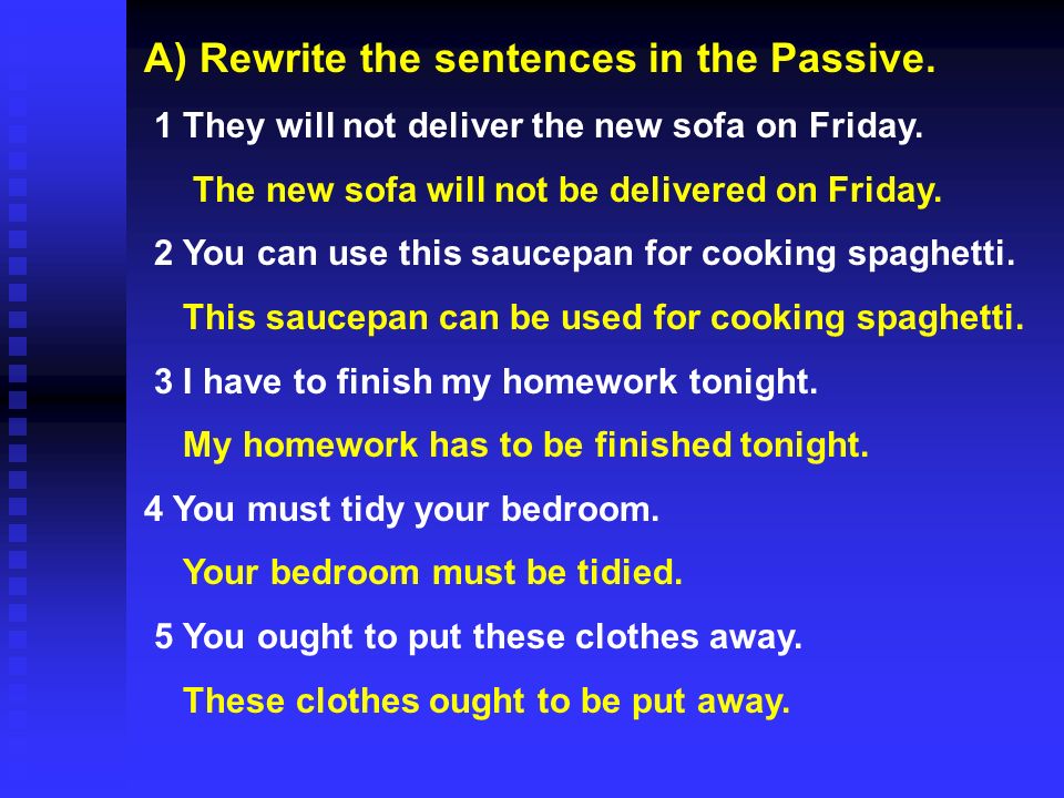 Rewrite these sentences using the passive. Rewrite the sentences in the Passive. Sentences in Passive. Rewrite the sentences in the Passive Voice. Предложения в пассивном залоге.