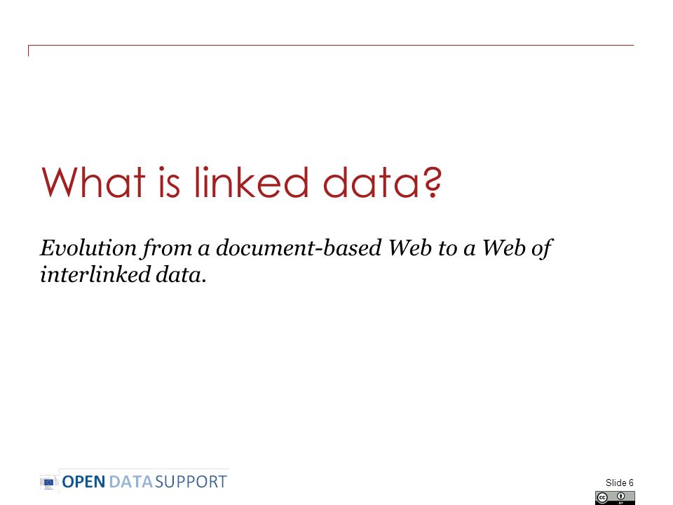 What is linked data Evolution from a document-based Web to a Web of interlinked data.