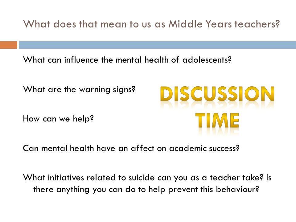 What does that mean to us as Middle Years teachers
