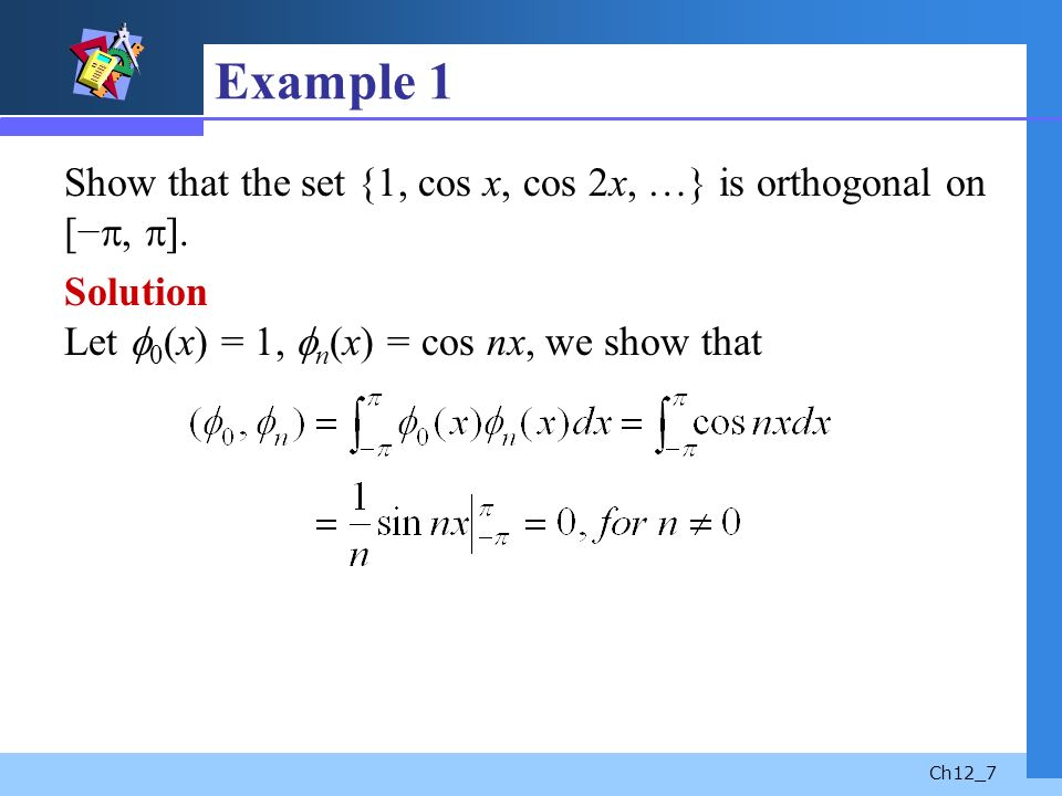 Orthogonal Functions And Fourier Series Ppt Video Online Download