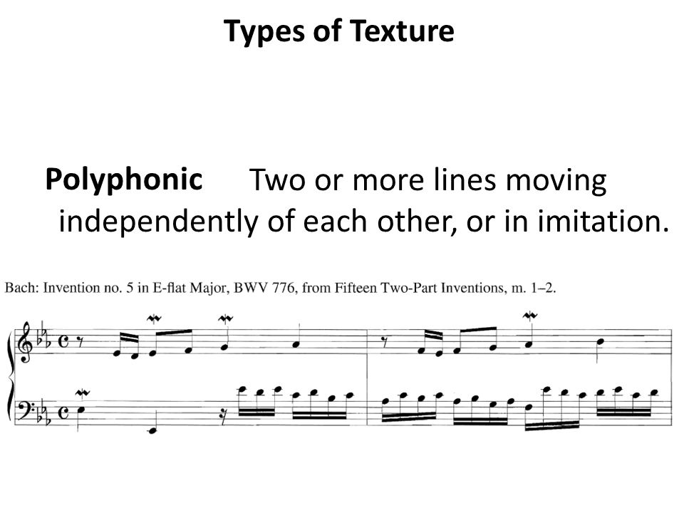 pix Polyphonic Texture Meaning In Music texture definition music