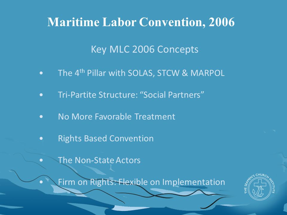Maritime Labour Convention, ppt download