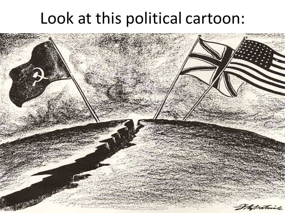 Political Cartoons The Cold War. - ppt video online download