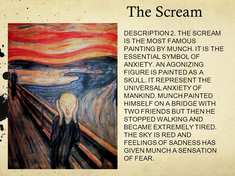 The Scream by Edward Munch and its Universal Meaning