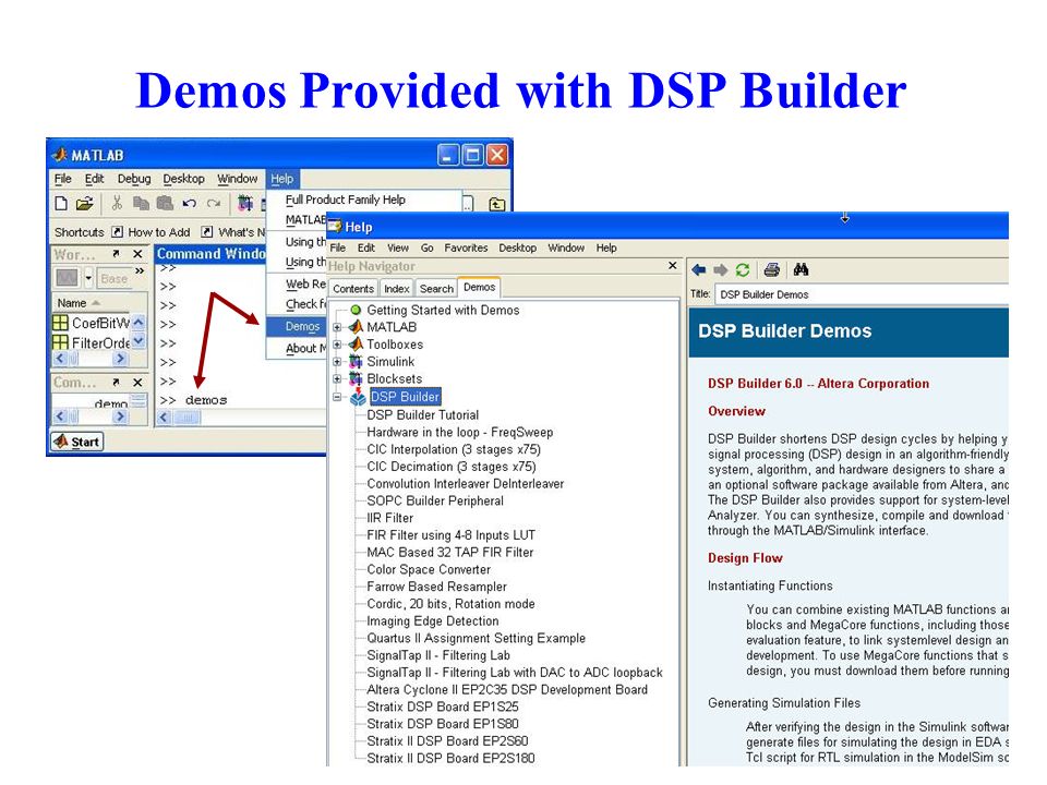 run dsp builder run dsp builder