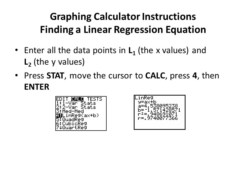 Linear Regression By Calculator لم يسبق له مثيل الصور Tier3 Xyz