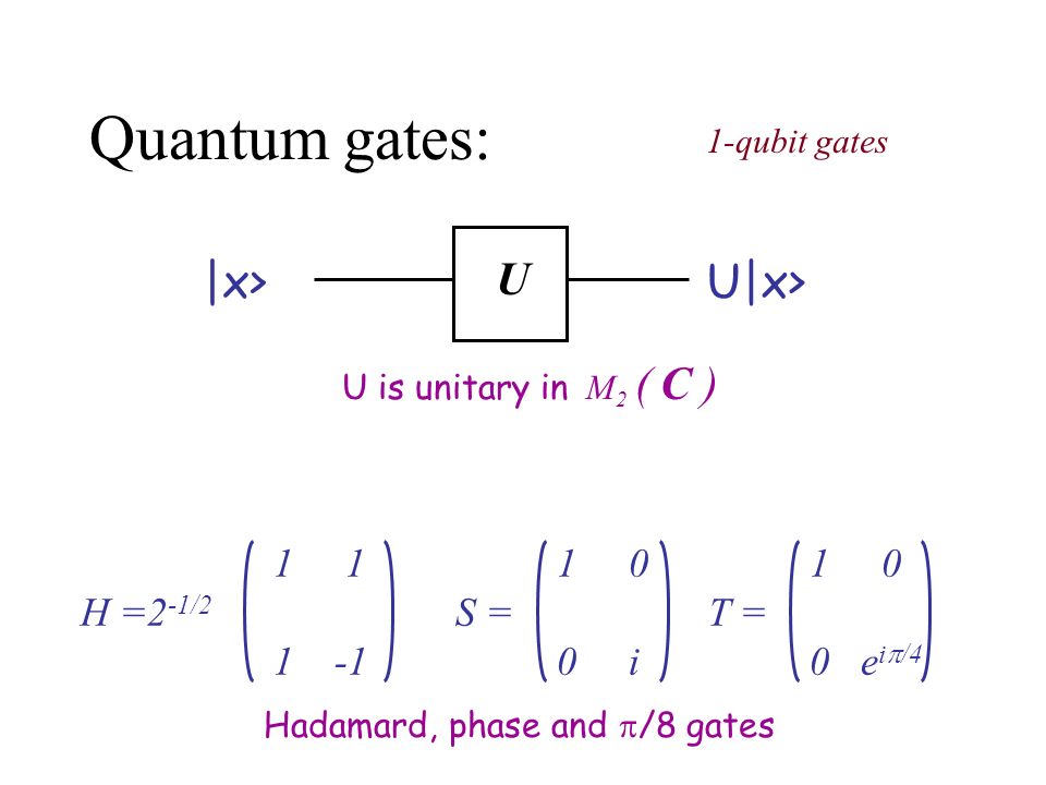 Quantum Computing Part Ii Jean V Bellissard Ppt Video Online Download