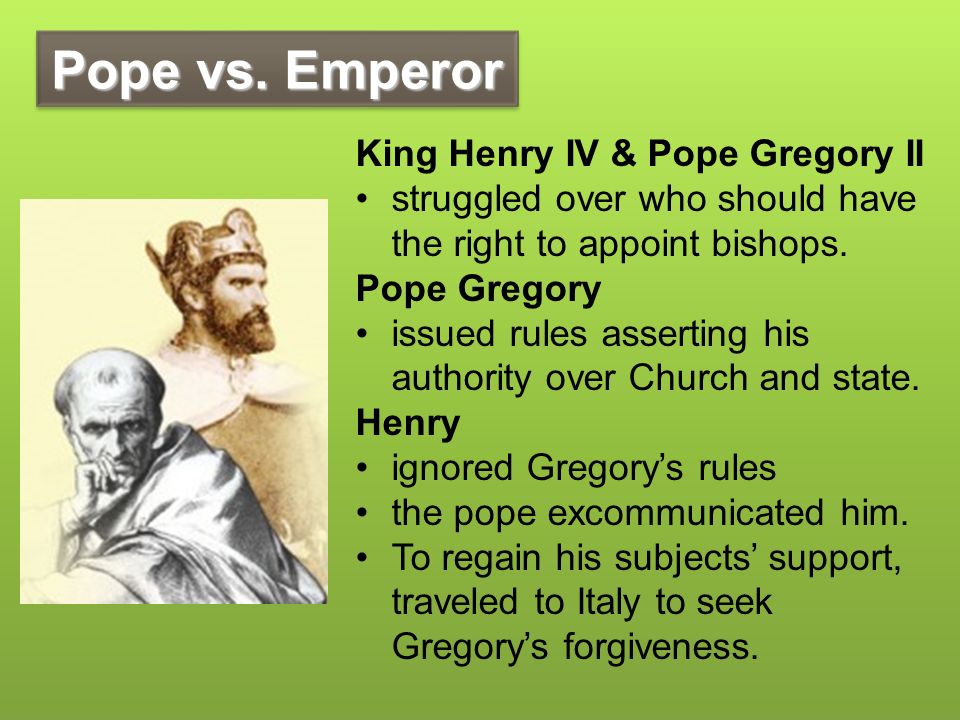 22.1 Notes: Popes and Rulers - ppt video online download