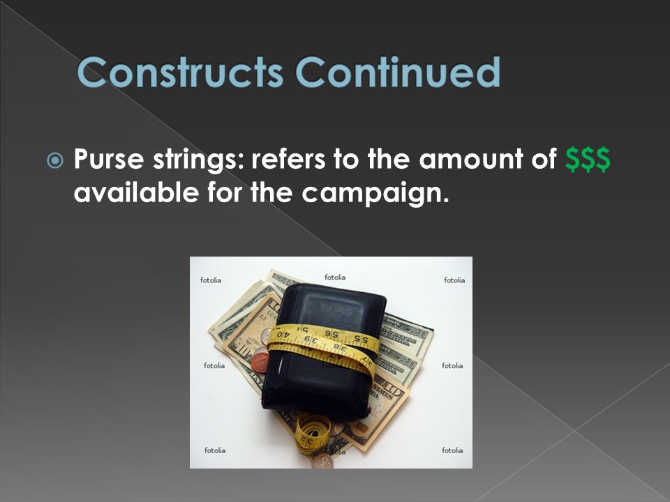 Constructs+Continued+Purse+strings%3A+refers+to+the+amount+of+%24%24%24+available+for+the+campaign.